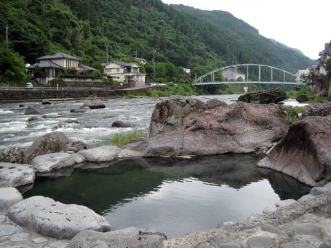 天ヶ瀬温泉共同露天風呂（神田湯）